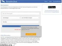 Sites similar to reimlexikon.net