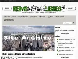 Sites similar to reimsmediaslibres.info