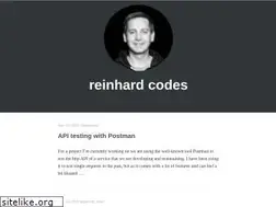 Sites similar to reinhard.codes
