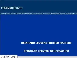 Sites similar to reinhardleuven.com