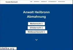 Sites similar to reinhardt-legal.de