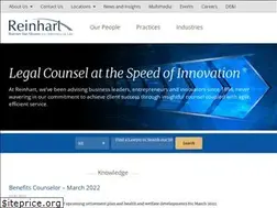 Sites similar to reinhartlaw.com