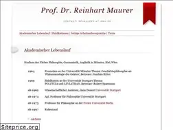 Sites similar to reinhartmaurer.de