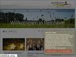 Sites similar to reinheim.de