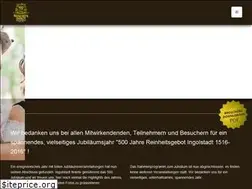 Sites similar to reinheitsgebot-ingolstadt.de