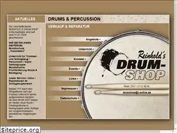 Sites similar to reinholds-drumshop.de