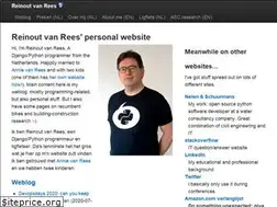 Sites similar to reinout.vanrees.org