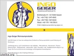 Sites similar to reinraumprodukte-ingo-geiger.com