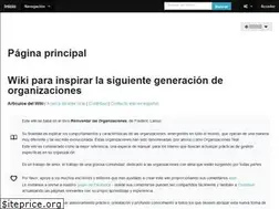 Sites similar to reinventarlasorganizacioneswiki.com