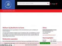 Sites similar to reisboekhandel-alacarte.nl