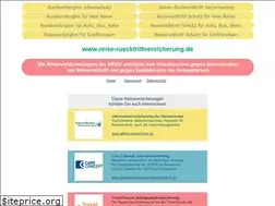 Sites similar to reise-ruecktrittversicherung.de