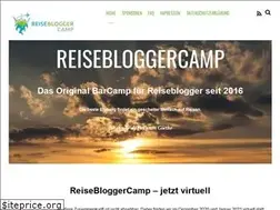 Sites similar to reisebloggercamp.de