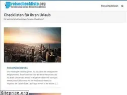 Sites similar to reisecheckliste.org