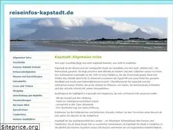 Sites similar to reiseinfos-kapstadt.de