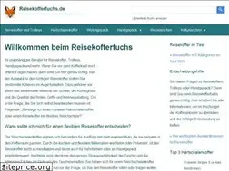 Sites similar to reisekofferfuchs.de