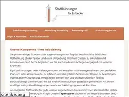 Sites similar to reiseleitung-rothenburg.de
