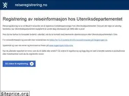 Sites similar to reiseregistrering.no