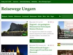 Sites similar to reisewege-ungarn.de