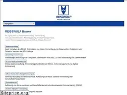 Sites similar to reisswolf-bayern.de