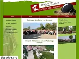 Sites similar to reitanlage-gompitz.de