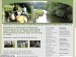 Sites similar to reiterferien-im-westerwald.de