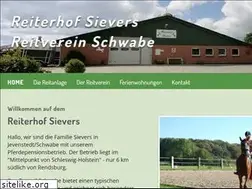 Sites similar to reiterhof-sievers.de