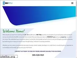 Sites similar to reititle.net