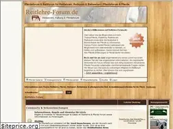 Sites similar to reitlehre-forum.de