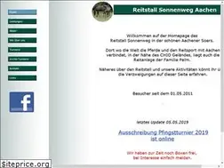 Sites similar to reitstall-sonnenweg.de