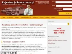 Sites similar to rejestracjasamochodu.pl