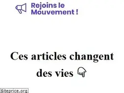Sites similar to rejoinslemouvement.com