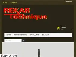 Sites similar to rekar-technique.com