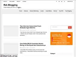 Sites similar to rekblogging.com