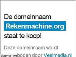 Sites similar to rekenmachine.org