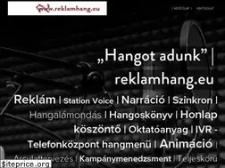 Sites similar to reklamhang.eu