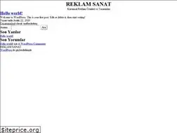 Sites similar to reklamsanat.com