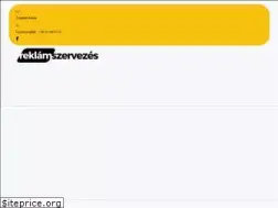 Sites similar to reklamszervezes.hu