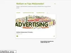 Sites similar to reklamyapimalzemeleri.blogspot.com