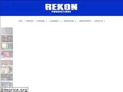Sites similar to rekonproductions.com