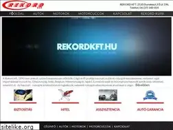 Sites similar to rekordkft.hu