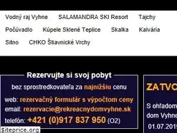 Sites similar to rekreacnydomvyhne.sk