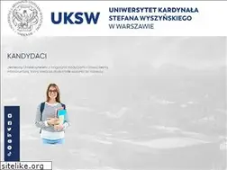 Sites similar to rekrutacja.uksw.edu.pl