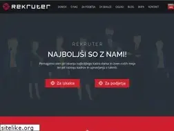 Sites similar to rekruter.si
