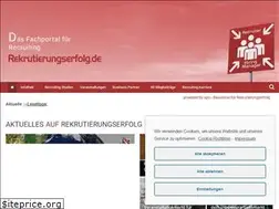 Sites similar to rekrutierungserfolg.de