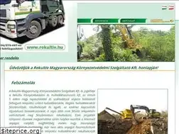 Sites similar to rekultiv.hu