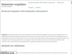Sites similar to relatiesite-vergelijk.nl