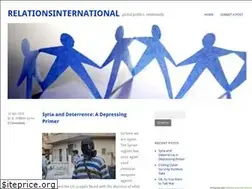 Sites similar to relationsinternational.com