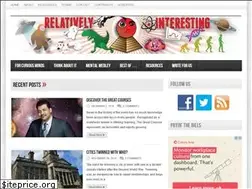 Sites similar to relativelyinteresting.com
