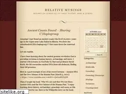 Sites similar to relativemusings.wordpress.com