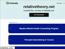 Sites similar to relativetheory.net